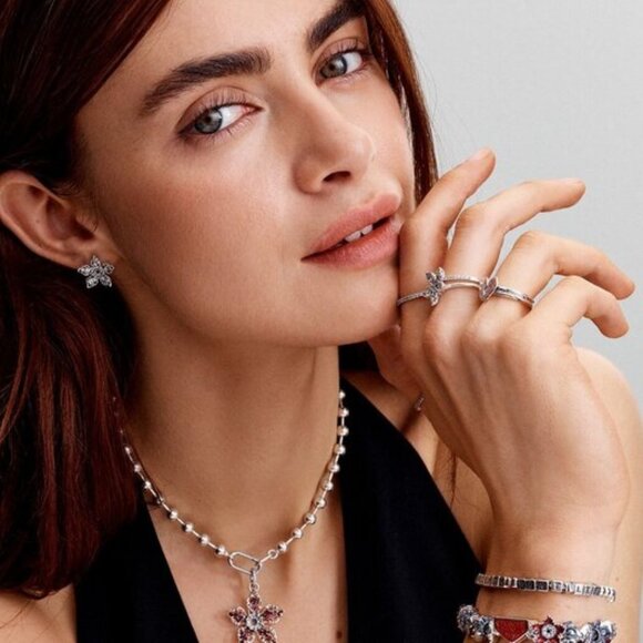 Pandora Stranger Things Glow-in-the-dark Upside Down Dangle Charm - Picture 5 of 5